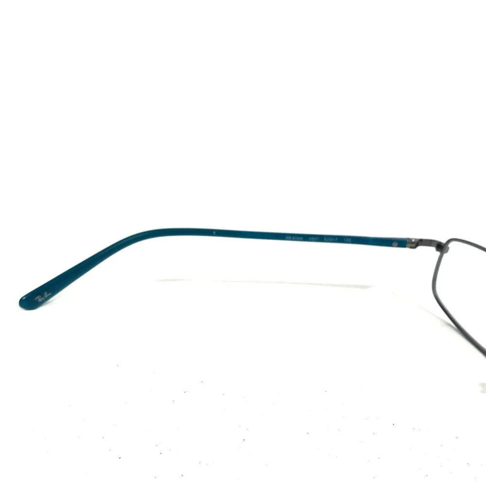 Ray-Ban RB6094 2507 Eyeglasses Frames Blue Silver Rectangular Full Rim 52-17-135